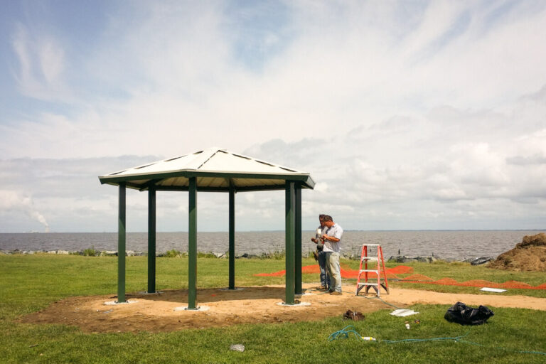 Pavilion built by Byler Builders